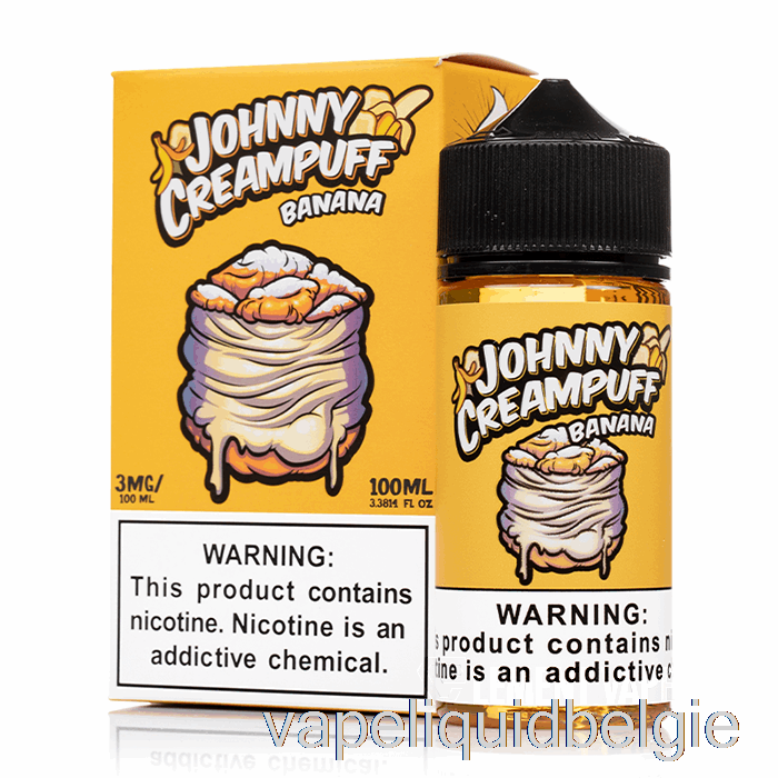 Vape Vloeibare Banaan - Johnny Creampuff - 100 Ml 0 Mg